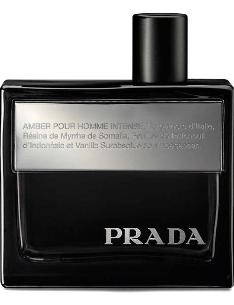 prada amber intense cena|Prada amber intense for men.